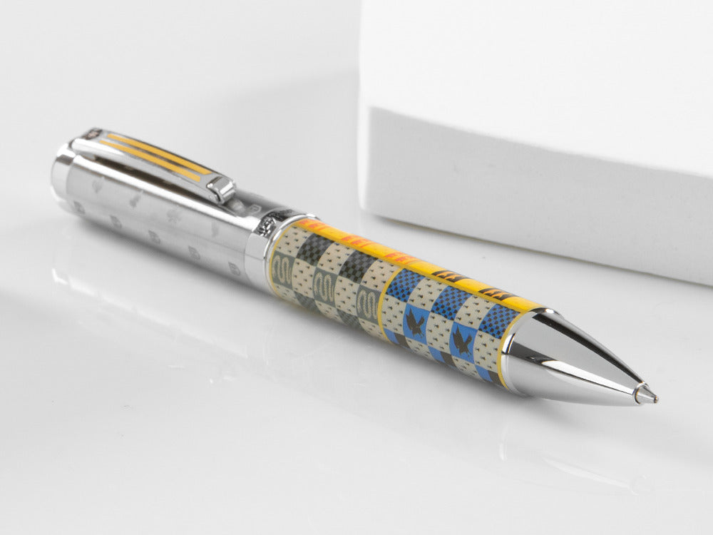 Bolígrafo Montegrappa Harry Potter Hogwarts, Acero inoxidable, ISHPRBHG