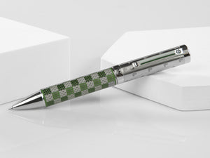 Bolígrafo Montegrappa Harry Potter Slytherin, Acero inoxidable, Verde, ISHPRBST