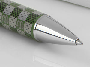 Bolígrafo Montegrappa Harry Potter Slytherin, Acero inoxidable, Verde, ISHPRBST