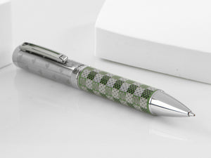 Bolígrafo Montegrappa Harry Potter Slytherin, Acero inoxidable, Verde, ISHPRBST