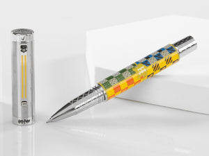 Roller Montegrappa Harry Potter Hogwarts, Acero inoxidable, ISHPRRHG