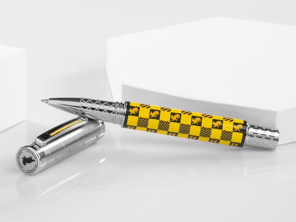 Roller Montegrappa Harry Potter Hufflepuff, Acero inoxidable, Amarillo, ISHPRRHP