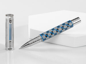 Roller Montegrappa Harry Potter Ravenclaw, Acero inoxidable, Azul, ISHPRRRC