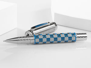 Roller Montegrappa Harry Potter Ravenclaw, Acero inoxidable, Azul, ISHPRRRC