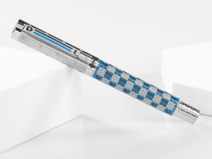 Roller Montegrappa Harry Potter Ravenclaw, Acero inoxidable, Azul, ISHPRRRC