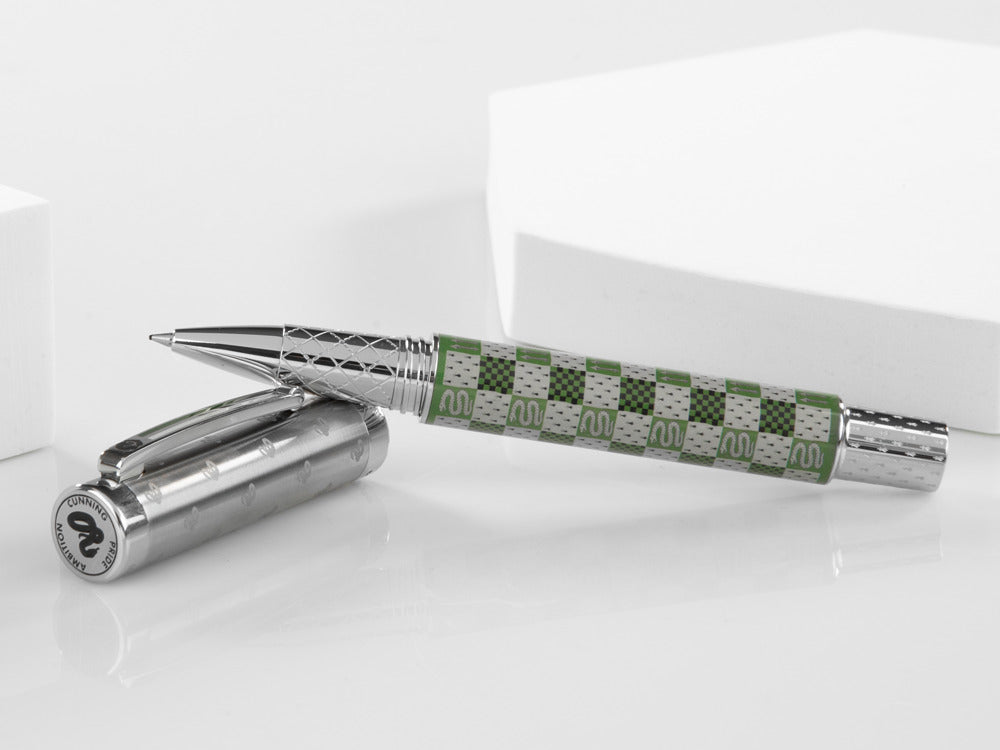 Roller Montegrappa Harry Potter Slytherin, Acero inoxidable, Verde, ISHPRRST