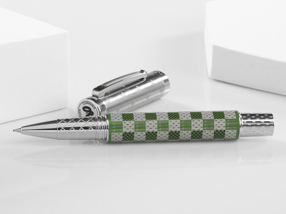 Roller Montegrappa Harry Potter Slytherin, Acero inoxidable, Verde, ISHPRRST