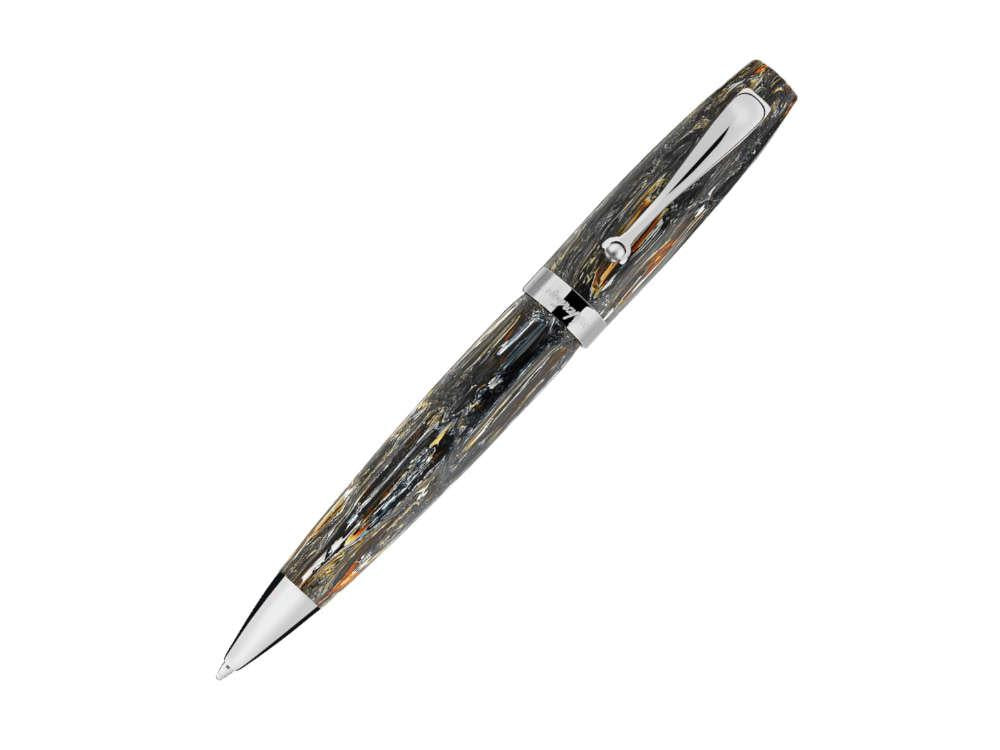 Bolígrafo Montegrappa Mia Meteor Shower, Negro/Naranja Edición especial ISMIABI3