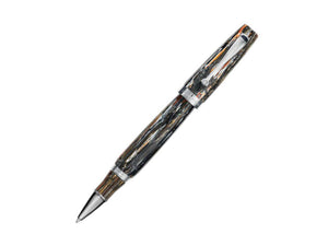 Roller Montegrappa Mia Meteor Shower, Negro/Naranja, Edición especial, ISMIARI3