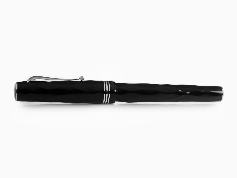 Pluma Estilográfica Montegrappa Brenta, Negro, Oro 14k, ISRBT-4C