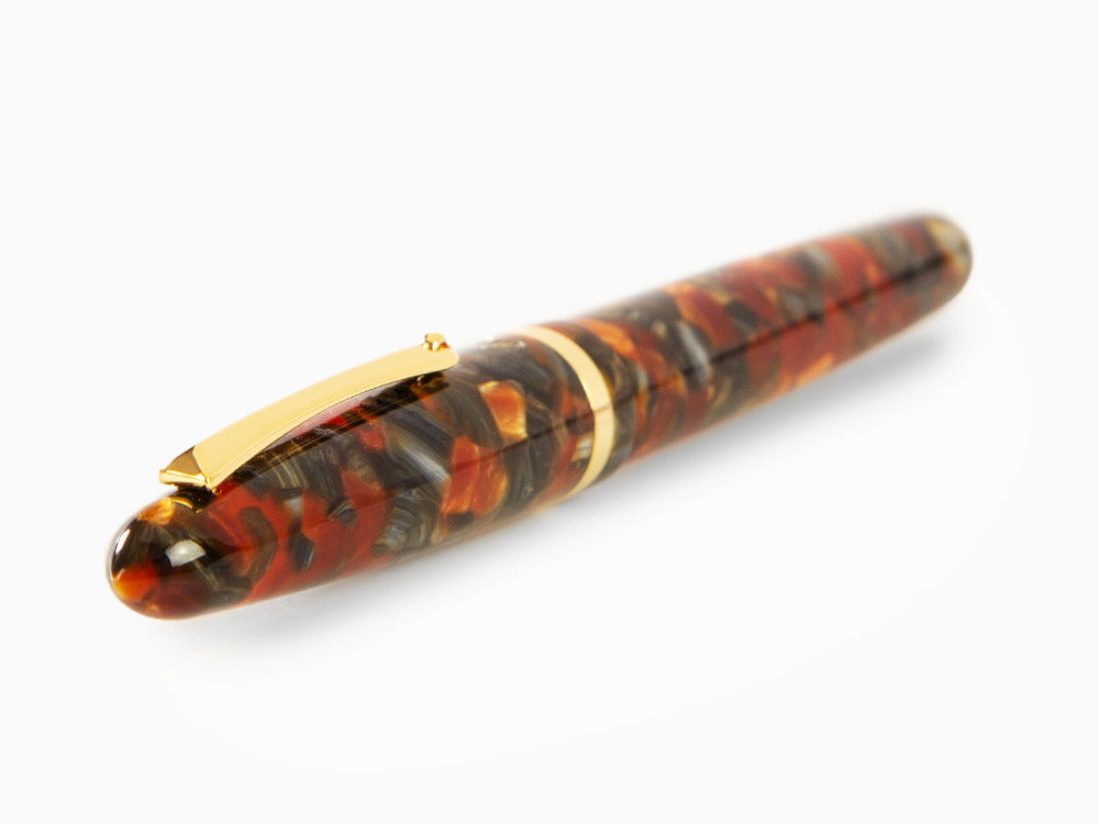 Pluma Montegrappa Venetia Plume Agate, Acero Inoxidable, ISVEN_AJ