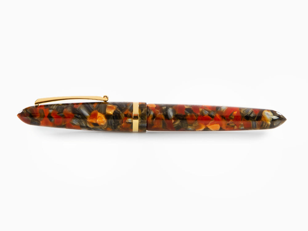 Pluma Montegrappa Venetia Plume Agate, Acero Inoxidable, ISVEN_AJ