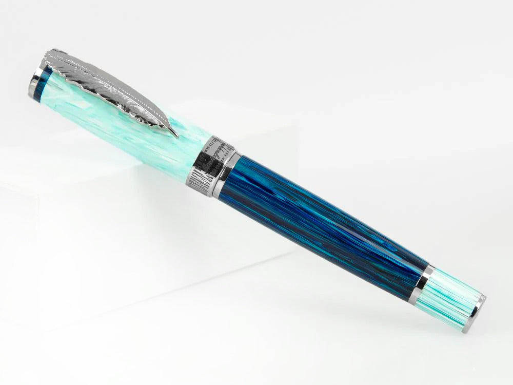 Roller Montegrappa Wild Arctic, Resina Montegrappite, Edición Limitada, ISWDRRAA