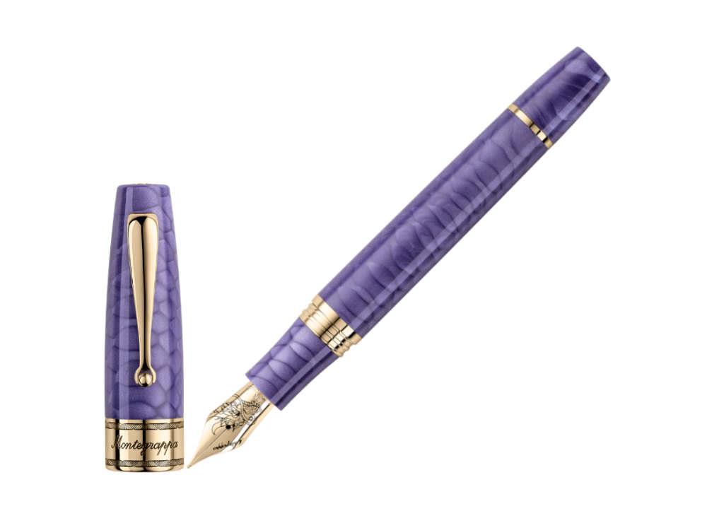 Pluma Montegrappa Royal Year Of The Dragon Purple, LE, ISYDN-2L