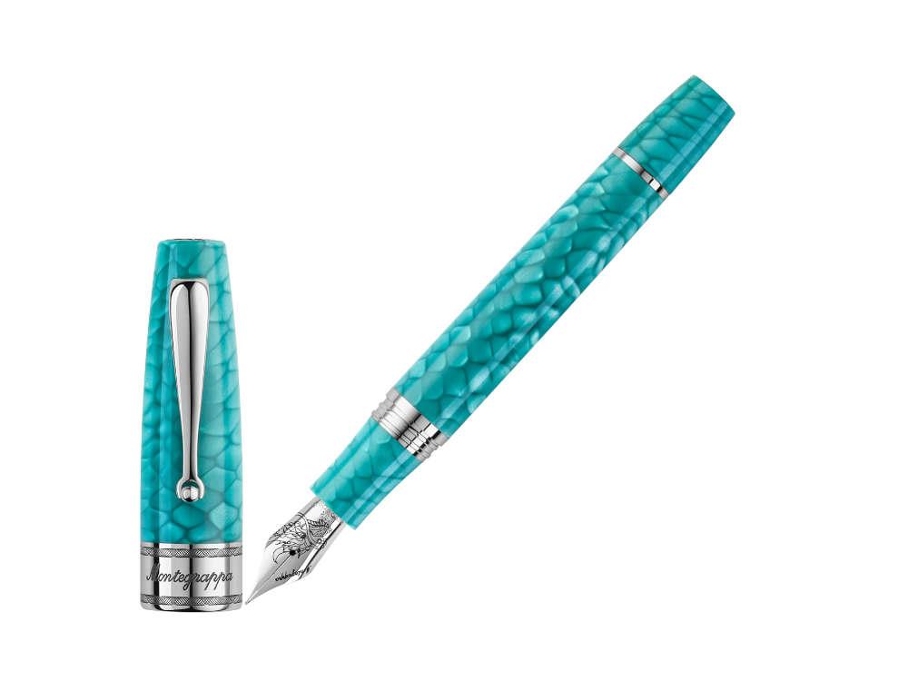 Pluma Montegrappa Regal Year Of The Dragon Blue Lagoon, LE, ISYDN-IB-1