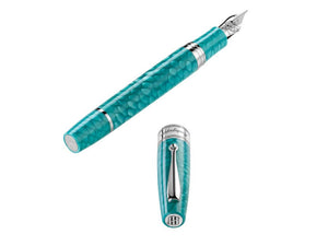 Pluma Montegrappa Regal Year Of The Dragon Blue Lagoon, LE, ISYDN-IB-1