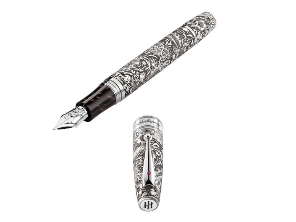 Pluma Estilográfica Montegrappa Imperial Year Of The Dragon LE, ISYDN-SE