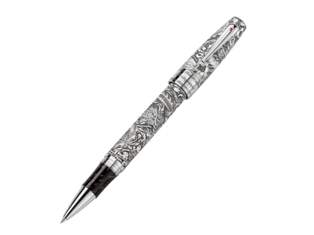 Roller Montegrappa Imperial Year Of The Dragon, Gris, Edición Limitada, ISYDNRSE