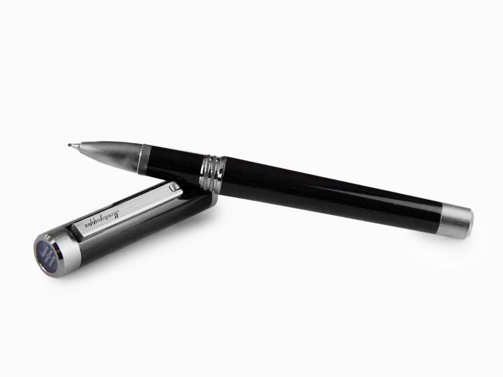 Roller Montegrappa Zero, Resina Negra, Ultra Black, ISZEIRIC