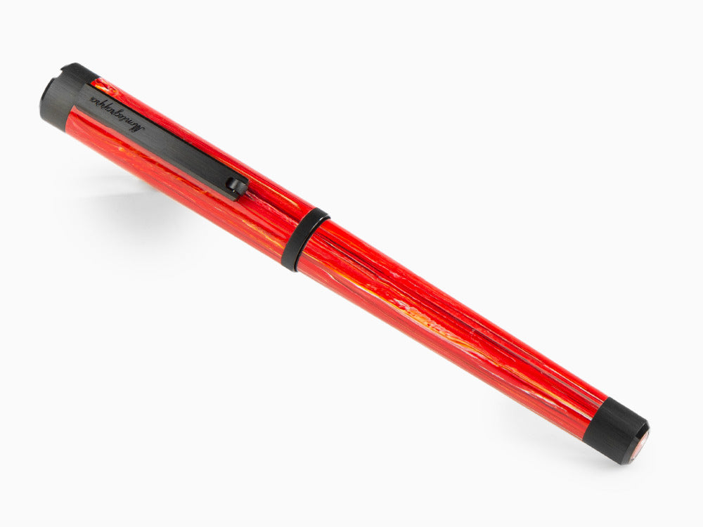 Roller Montegrappa Zero Zodiac Aries, Rojo, Acero con PVD, ISZEZRIC-R3