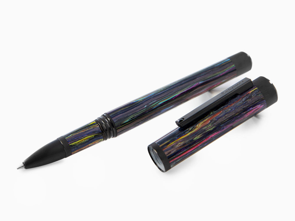 Roller Montegrappa Zero Zodiac Acuario, Montegrappite, Violeta, ISZEZRIC-V1