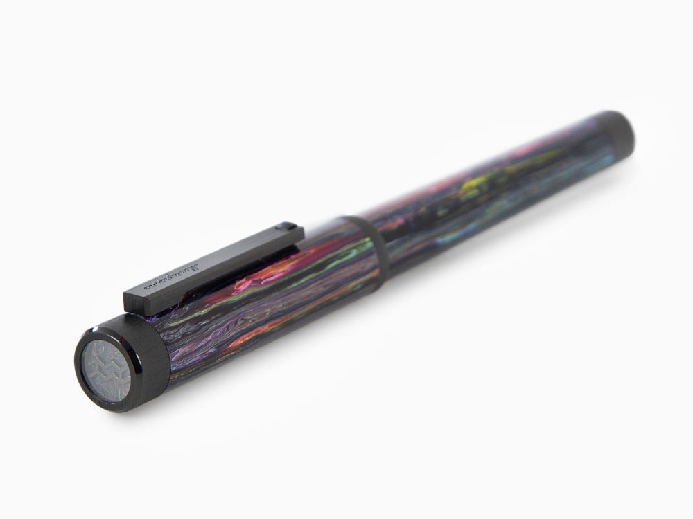 Roller Montegrappa Zero Zodiac Acuario, Montegrappite, Violeta, ISZEZRIC-V1