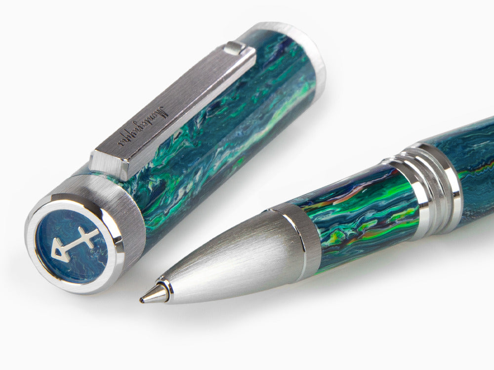 Roller Montegrappa Zero Zodiac Sagitario, Montegrappite, Acero, ISZEZRIP-G10