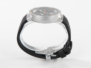 Reloj de Cuarzo Montjuic Standard SS, Acero Inoxidable, Negro, 43 mm, MJ1.0102.S