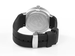 Reloj de Cuarzo Montjuic Standard SS, Acero Inoxidable, Negro, 43 mm, MJ1.0102.S