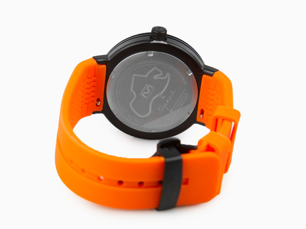 Reloj de Cuarzo Montjuic Speed Special Racing Series, Naranja, 43 mm, MJ1.1712.B