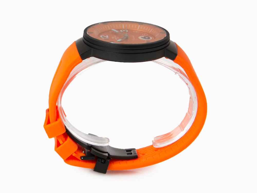 Reloj de Cuarzo Montjuic Speed Special Racing Series, Naranja, 43 mm, MJ1.1712.B