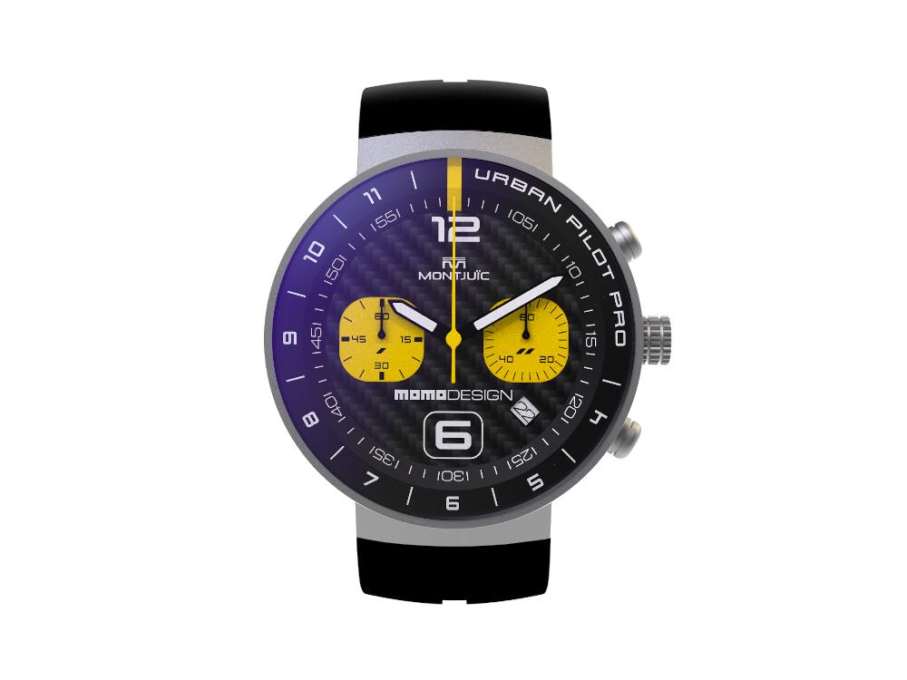 Reloj de Cuarzo Montjuic X Momo Design Urban Pilot PRO, Crono, MJ2.0805MOMO.S