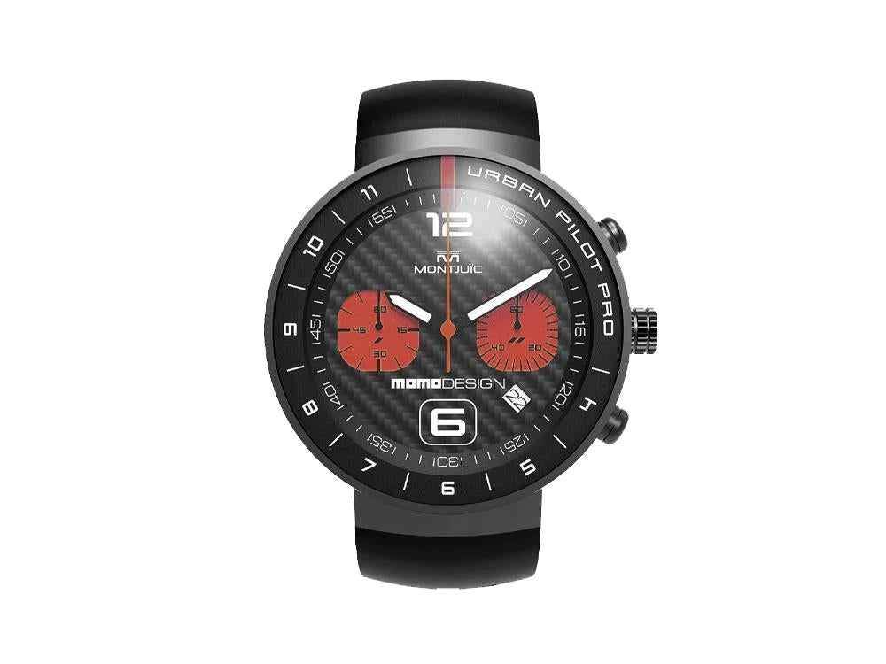 Reloj de Cuarzo Montjuic X Momo Design Urban Pilot Red, MJ2.1007MOMO.B