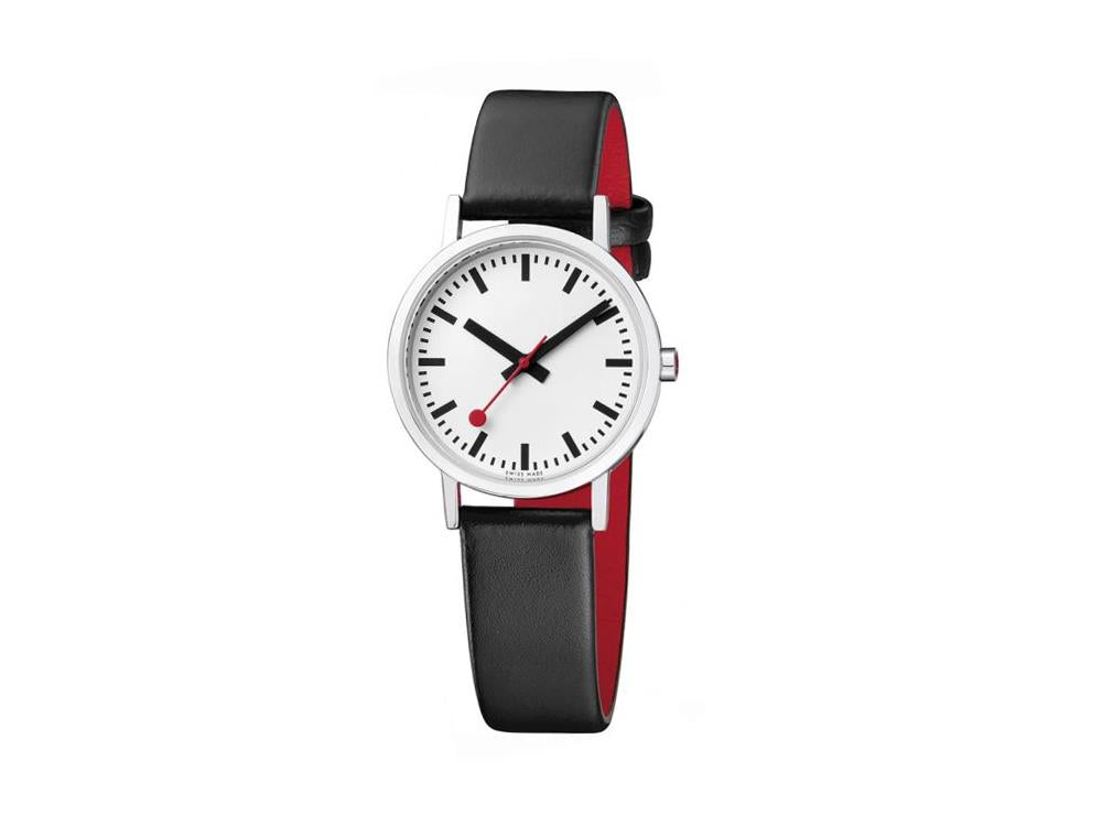 Reloj de cuarzo Mondaine Classic Pure, Blanco, 30mm, A658.30323.16OM