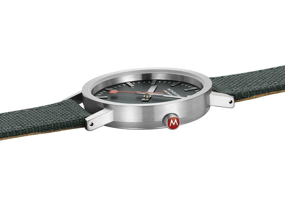 Reloj de Cuarzo Mondaine Classic, Verde, 36 mm, Correa textil, A660.30314.60SBD