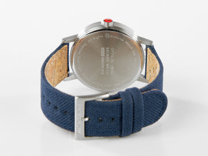 Reloj de Cuarzo Mondaine SBB Classic, Azul, 40 mm, Textil, A660.30360.40SBD