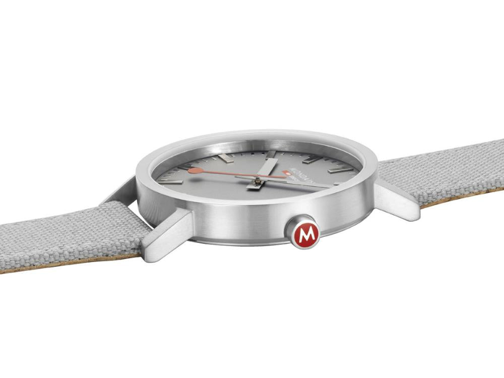 Reloj de Cuarzo Mondaine SBB Classic, Gris, 40 mm, A660.30360.80SBH