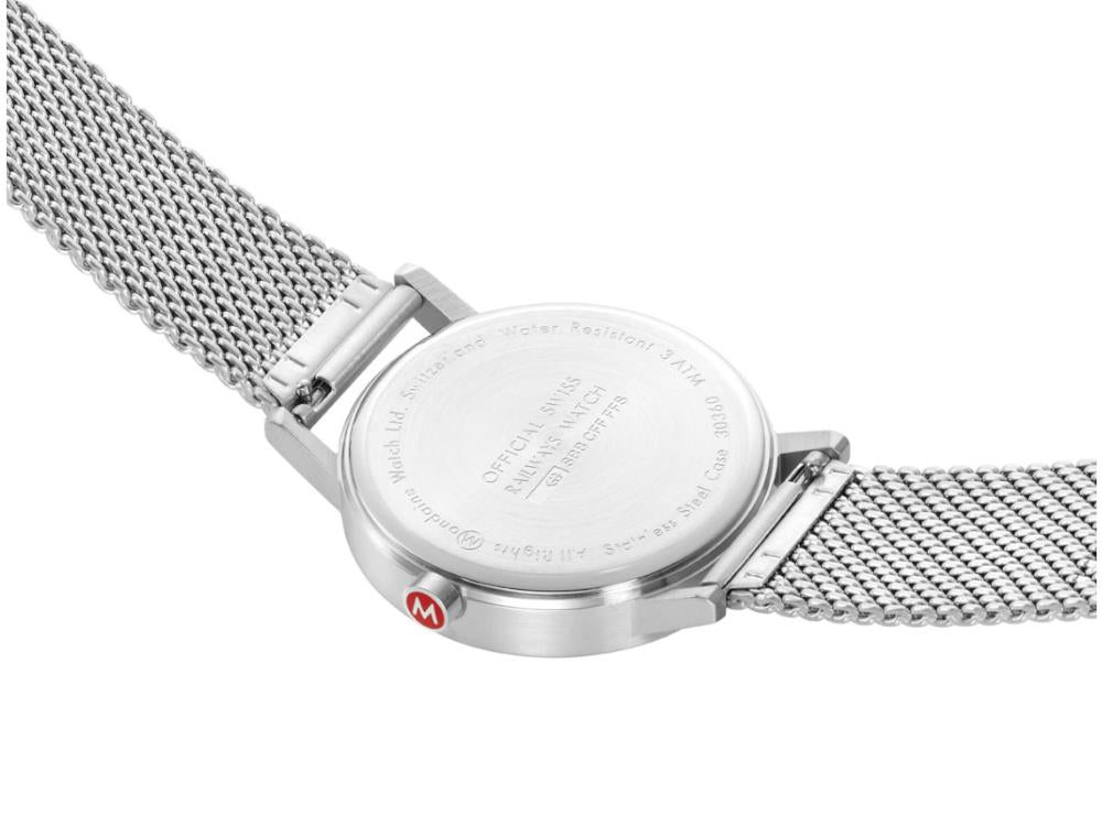 Reloj de Cuarzo Mondaine SBB Classic, Gris, 40 mm, A660.30360.80SBJ