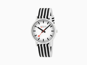 Reloj de Cuarzo Mondaine SBB Evo2, Ecológico, Blanco, 41 mm, MS1.41110.LA