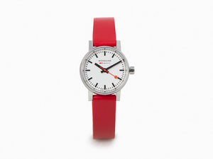 Reloj de Cuarzo Mondaine SBB Evo2 Petite, Blanco, 26mm, MSE.26110.LC