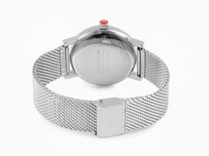 Reloj de Cuarzo Mondaine SBB Evo2 Big, Blanco, 40 mm, Día, MSE.40210.SM