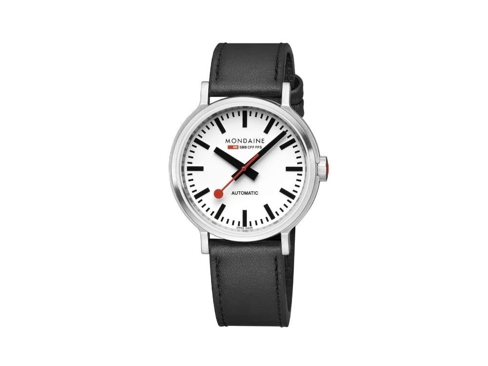 Reloj Automático Mondaine Classic Original, Blanco, 41 mm, MST.4161B.LB