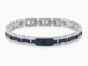 Pulsera Maserati Gioielli, Acero inoxidable, Plata, JM419ASC02