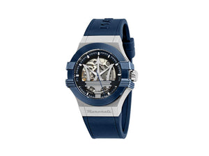 Reloj Automático Maserati Potenza, Azul, 40 mm, Cristal de Zafiro, R8821108050