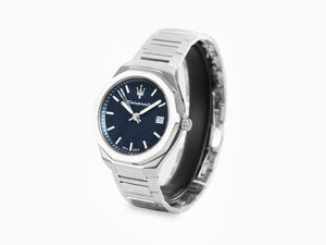 Reloj de Cuarzo Maserati Stile, Azul, 42 mm, Cristal mineral R8853142006