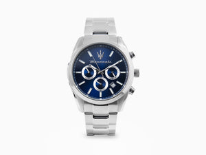 Reloj de Cuarzo Maserati Attrazione, Azul, 43 mm, Cristal mineral, R8853151005