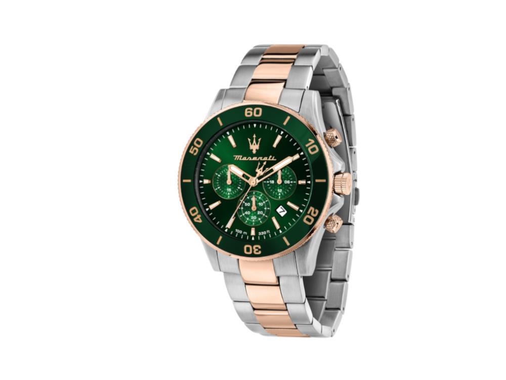 Reloj de Cuarzo Maserati Competizione, PVD, Verde, 43 mm, R8873600004