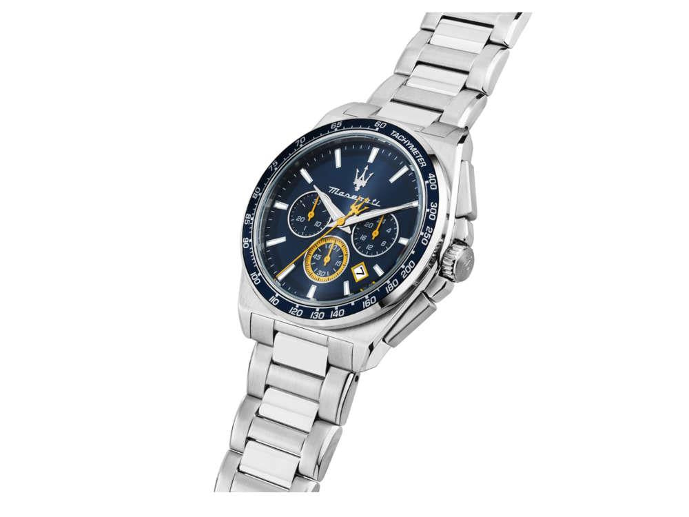 Reloj de Cuarzo Maserati Velocitá, Azul, 43 mm, R8873652001