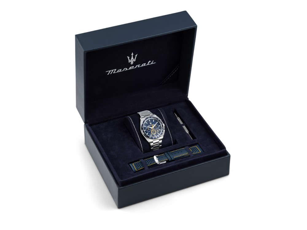 Reloj de Cuarzo Maserati Velocitá, Azul, 43 mm, R8873652001