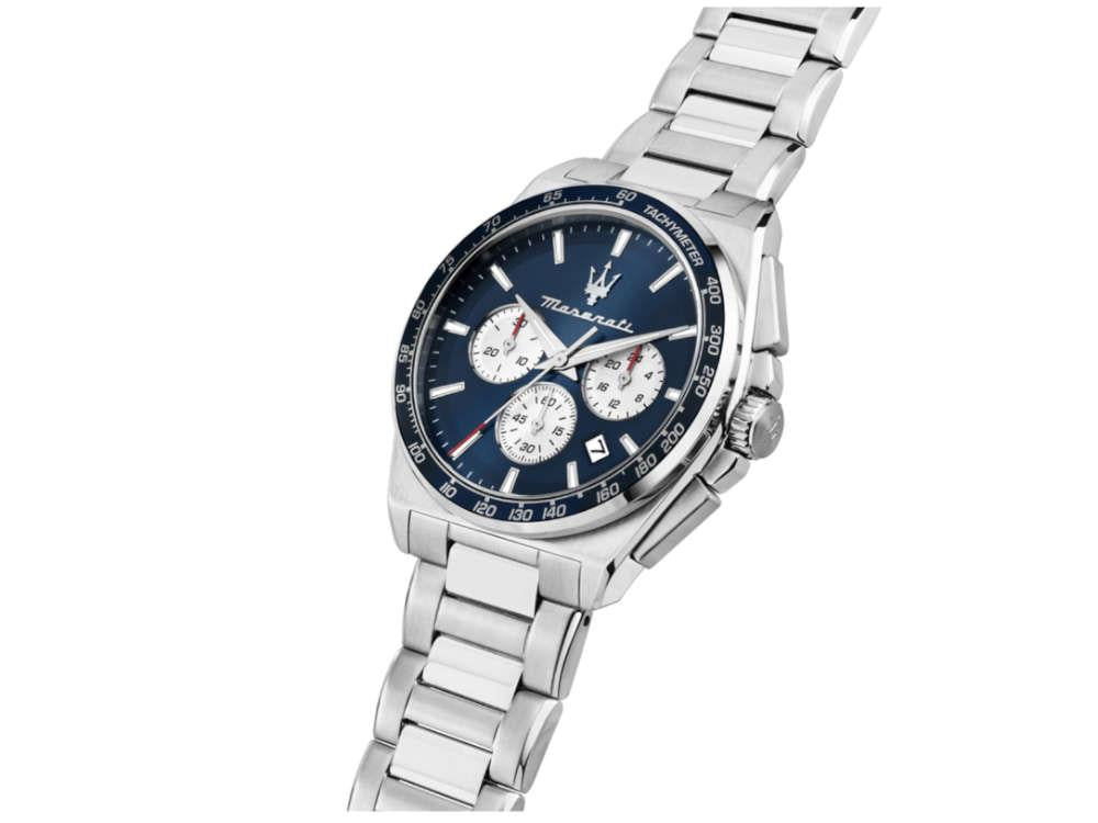 Reloj de Cuarzo Maserati Velocitá, Azul, 43 mm, R8873652005